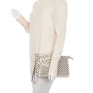CHLOE Pineapple Laser Cut Clutch